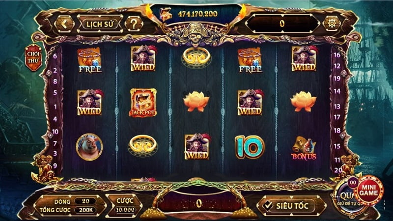 Mẹo chơi PirateKing Gem Win thắng lớn