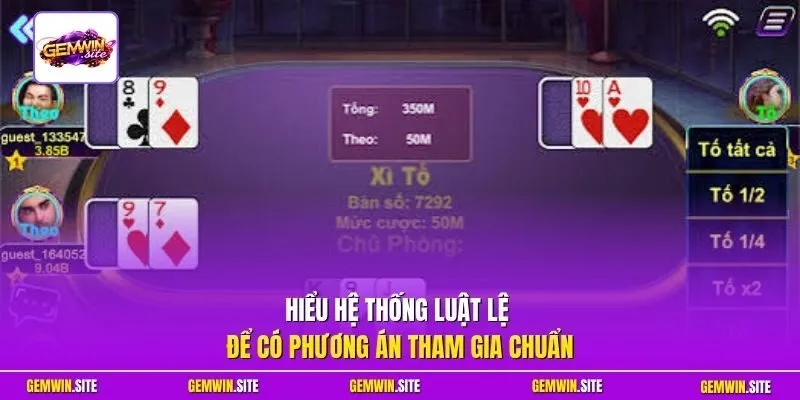 Hiểu hệ thống luật lệ để có phương án tham gia chuẩn